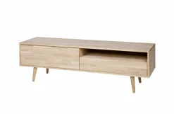 Woood Tygo Tv Meubel 150 Eiken Met Retro Poten [fsc] New