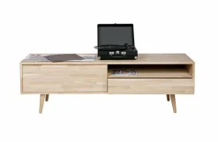 Woood Tygo Tv Meubel 150 Eiken Met Retro Poten [fsc] New