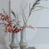 Woood Vaas Mid Century Glas jade groen - 2 maten New