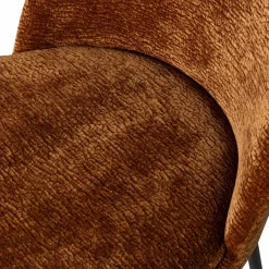Woood Vogue eetkamerstoel 3d chenille middenbruin Discount