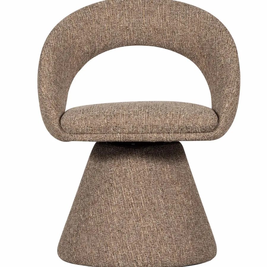 Woood Winter draaibare eetkamerstoel naturel melange Hot