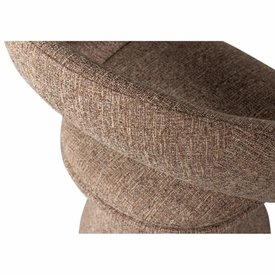 Woood Winter draaibare eetkamerstoel naturel melange Hot