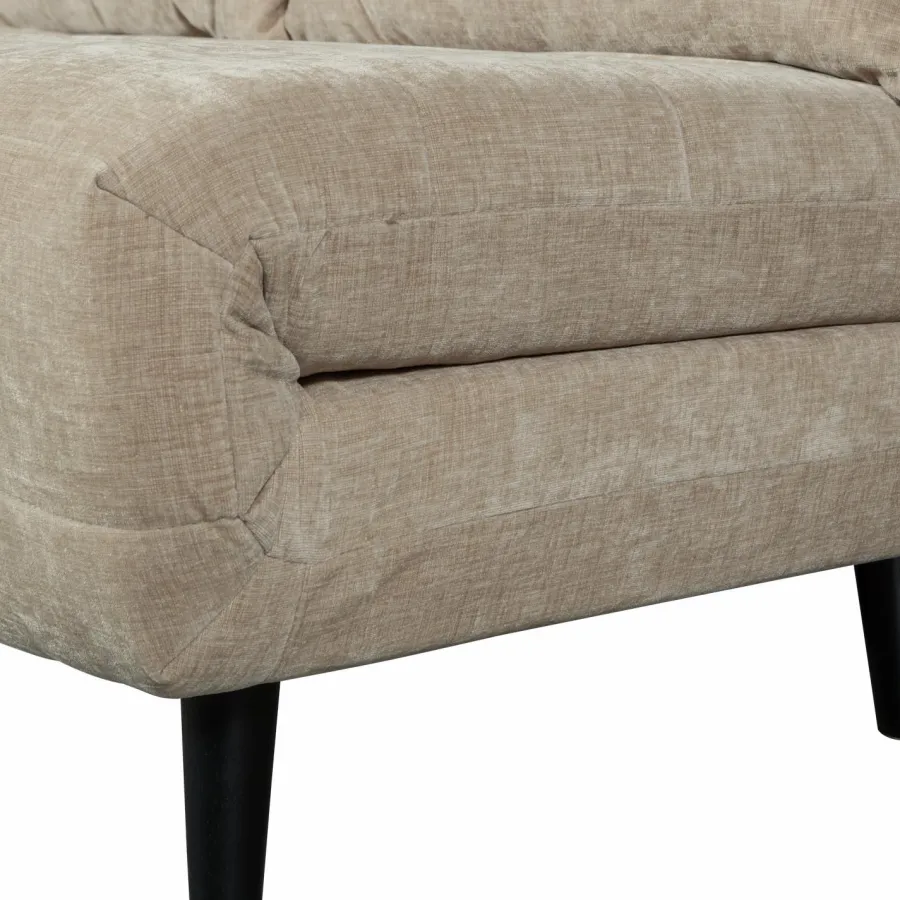 Woood Xem 1-persoons slaapbank velvet naturel Online