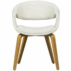Woood Yossi eetkamerstoel naturel met houten poot naturel Discount