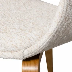 Woood Yossi eetkamerstoel naturel met houten poot naturel Discount