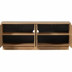 Woood ZUMA TV meubel 133CM eiken transparant [fsc] Outlet